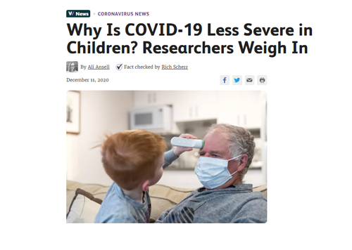 Why Is COVID-19 Less Severe in Children